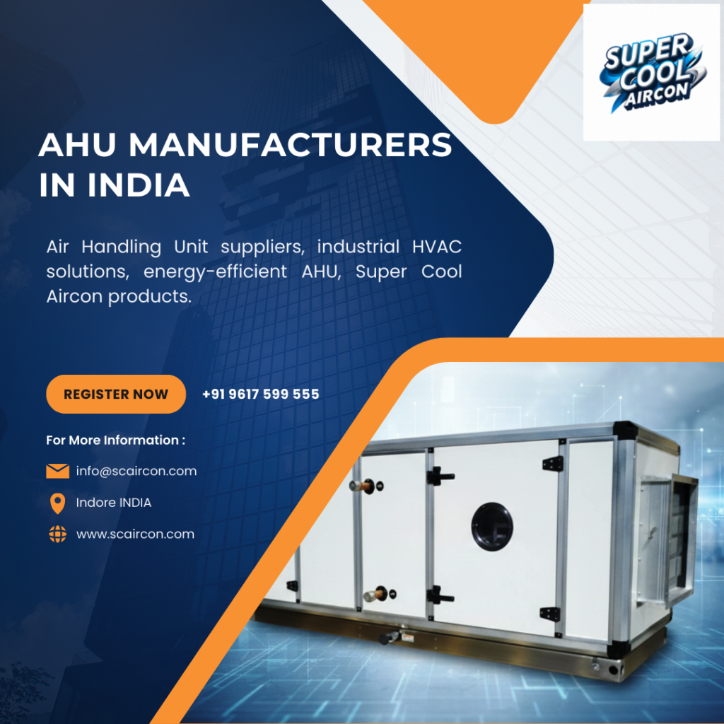 AHU Manufacturers in India