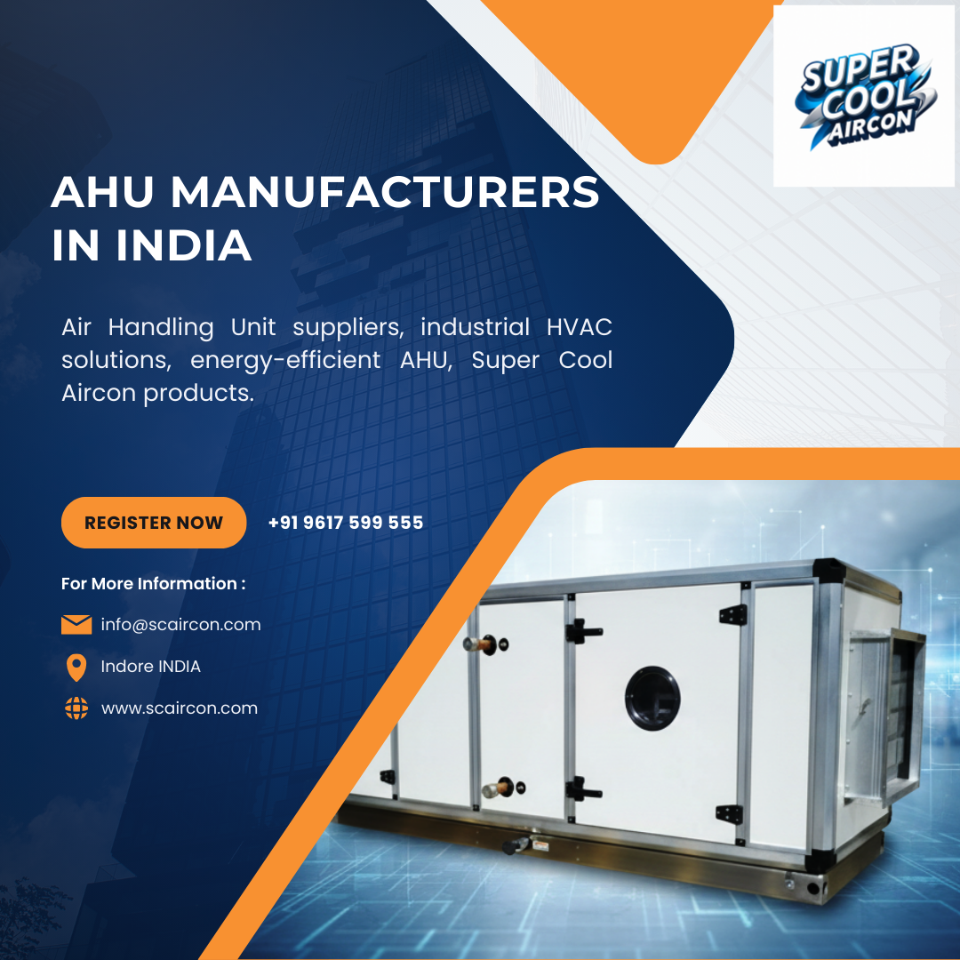 AHU Manufacturers in India
